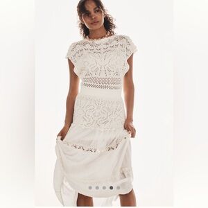 Cecilia Prado Anthropologie NWT Cecilia Prado Laura Midi Dress size XS.